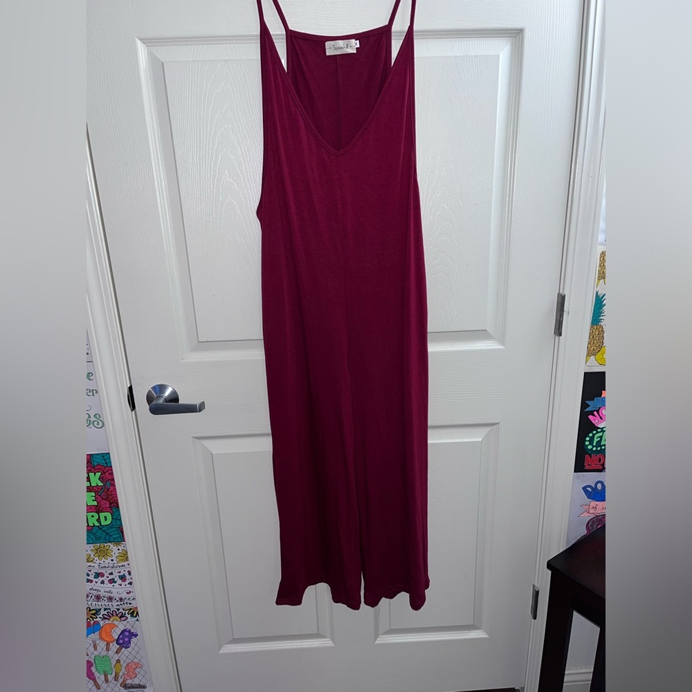 V Neck Romper - Picture 2 of 5